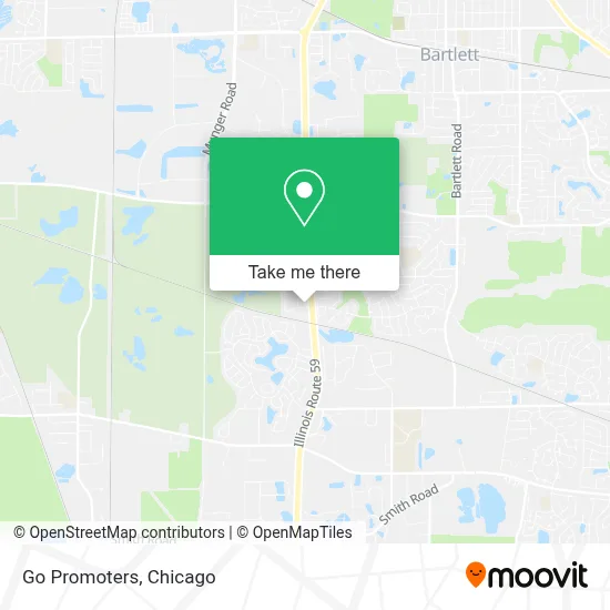 Go Promoters map