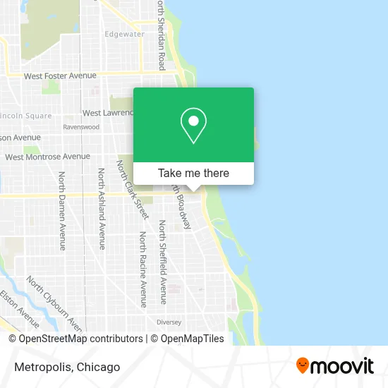 Metropolis map