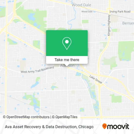 Ava Asset Recovery & Data Destruction map