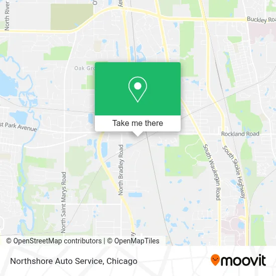 Northshore Auto Service map