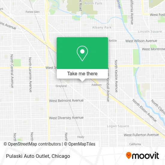Pulaski Auto Outlet map