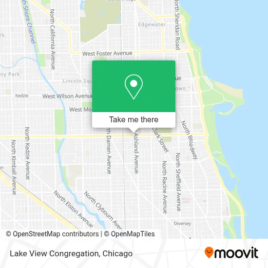 Lake View Congregation map