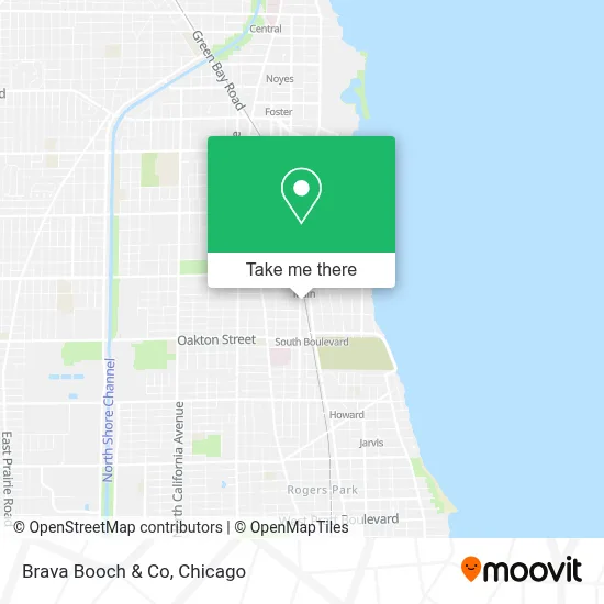Brava Booch & Co map