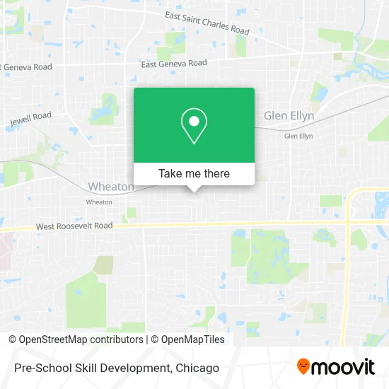 Pre-School Skill Development map