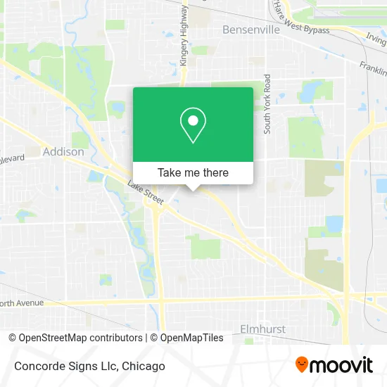 Concorde Signs Llc map