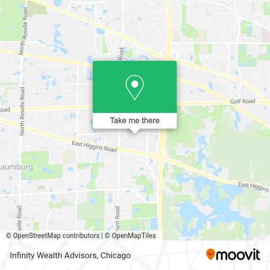 Infinity Wealth Advisors map