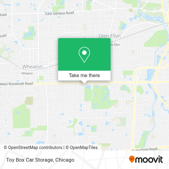 Toy Box Car Storage map