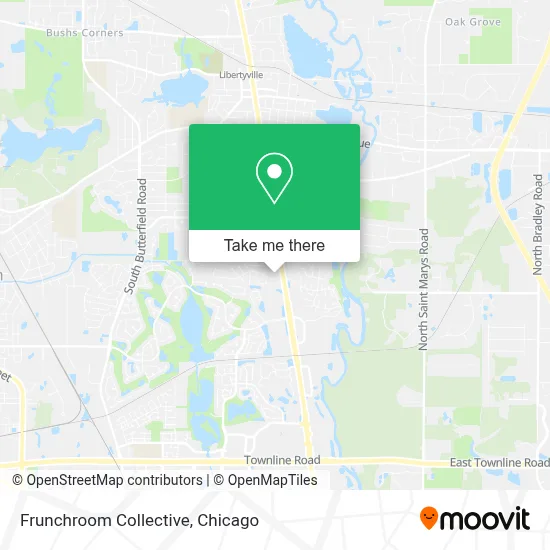 Frunchroom Collective map