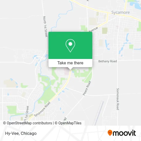 Hy-Vee map