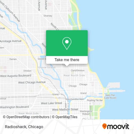 Radioshack map