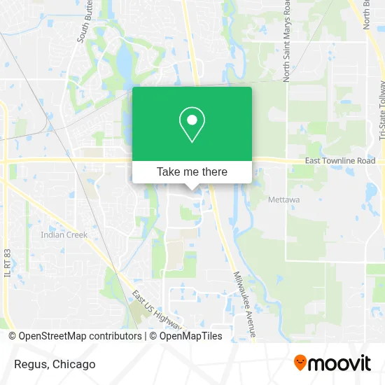 Regus map