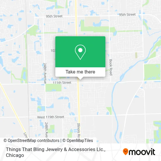Things That Bling Jewelry & Accessories Llc. map