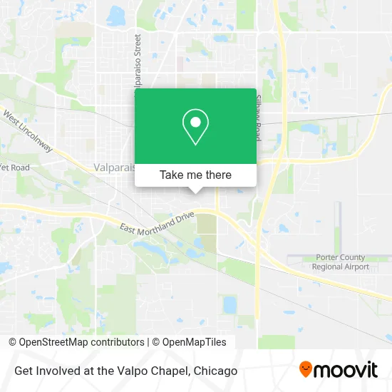 Get Involved at the Valpo Chapel map