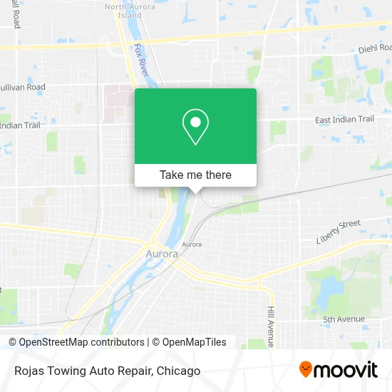 Rojas Towing Auto Repair map