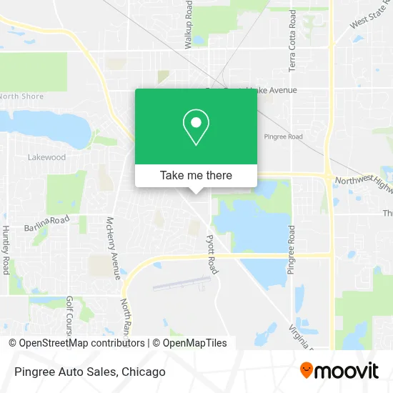 Pingree Auto Sales map