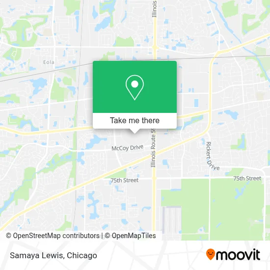 Samaya Lewis map