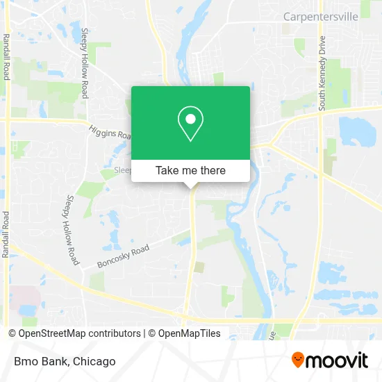 Bmo Bank map