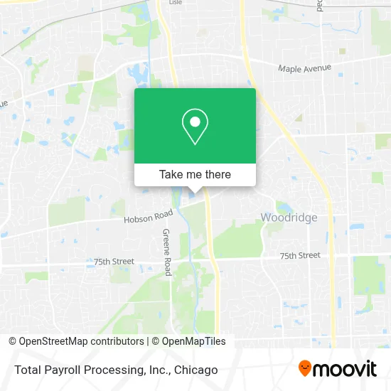Total Payroll Processing, Inc. map