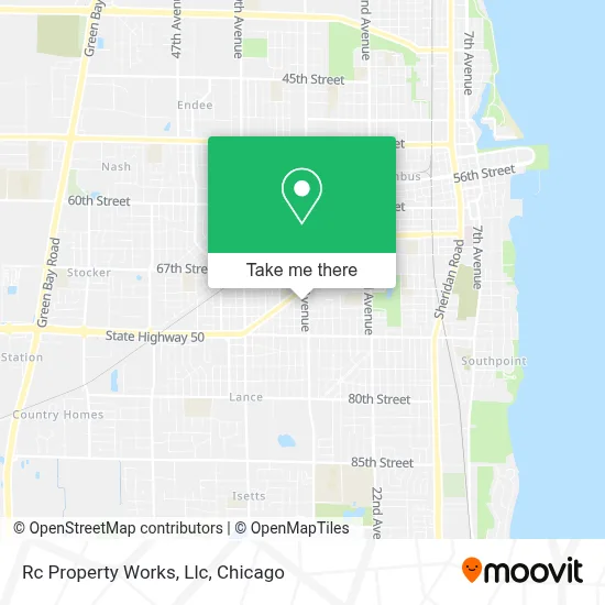 Rc Property Works, Llc map