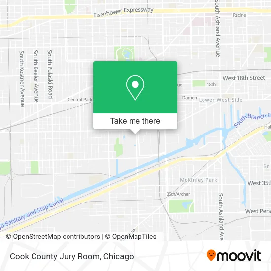 Cook County Jury Room map