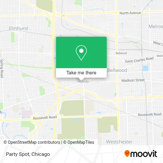 Party Spot map