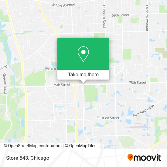Store 543 map