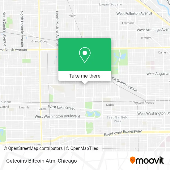 Getcoins Bitcoin Atm map