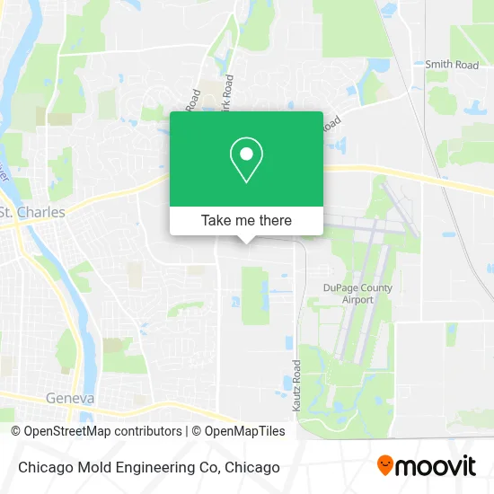 Chicago Mold Engineering Co map