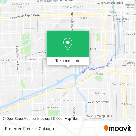 Preferred Freezer map