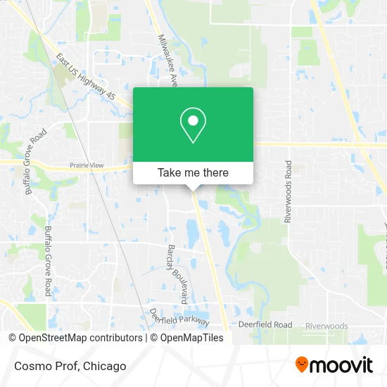 Cosmo Prof map