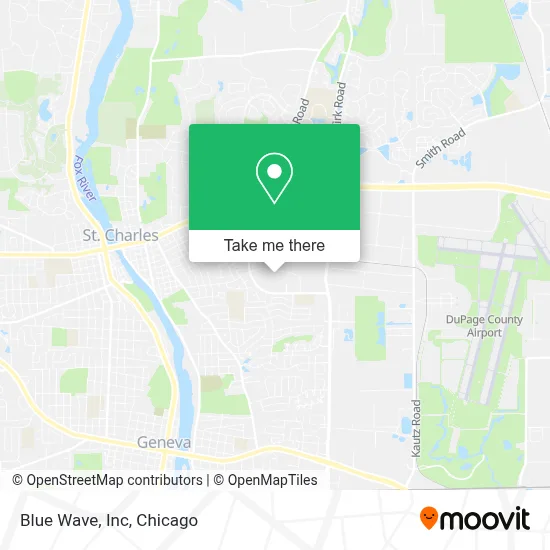 Blue Wave, Inc map