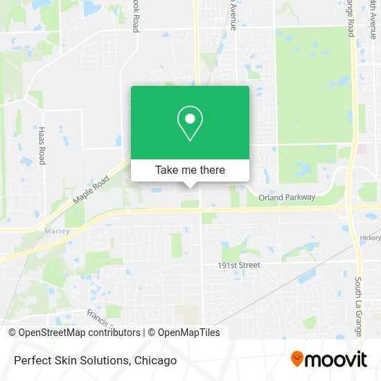 Perfect Skin Solutions map