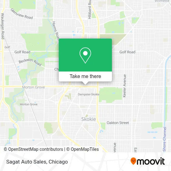 Sagat Auto Sales map