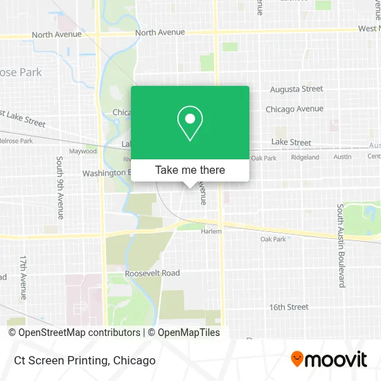 Ct Screen Printing map