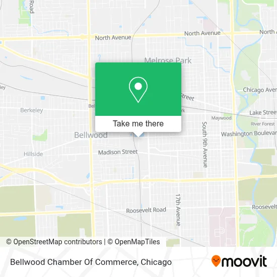 Bellwood Chamber Of Commerce map