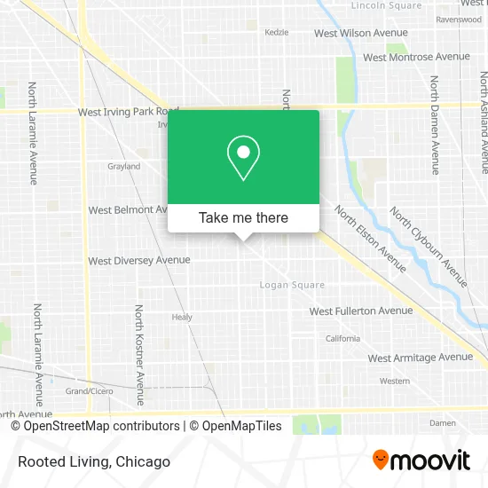Rooted Living map