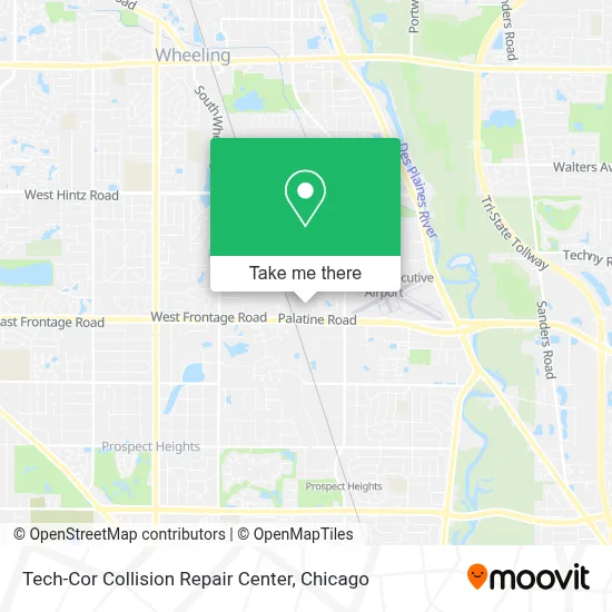 Tech-Cor Collision Repair Center map