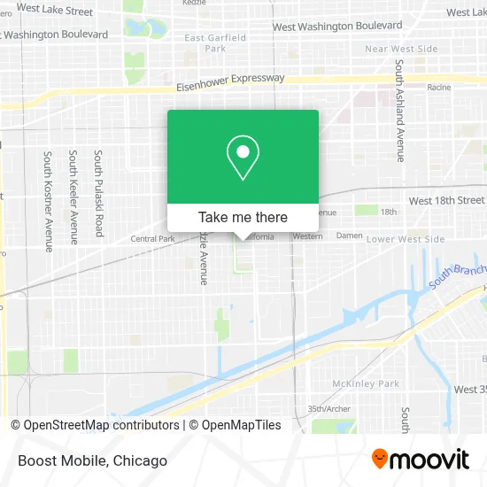 Boost Mobile map