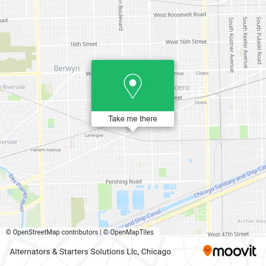 Alternators & Starters Solutions Llc map