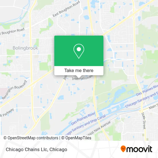Chicago Chains Llc map