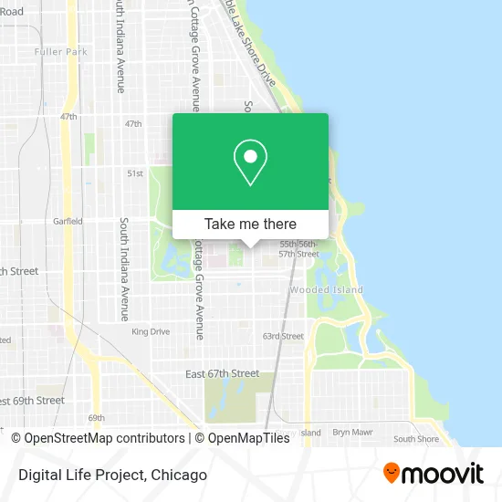 Digital Life Project map
