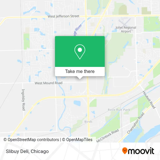 Slibuy Deli map