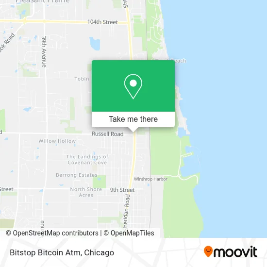Bitstop Bitcoin Atm map
