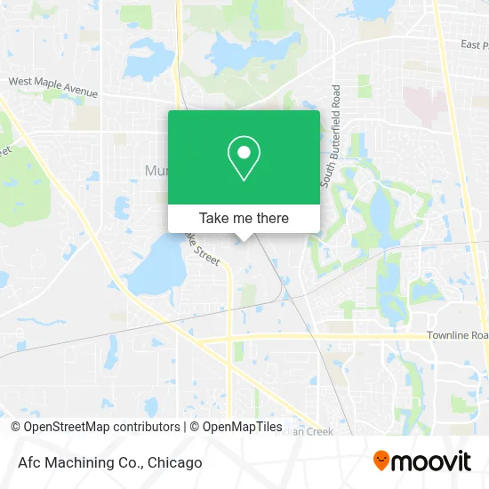 Afc Machining Co. map