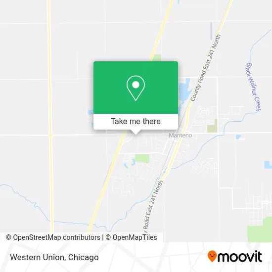 Western Union map