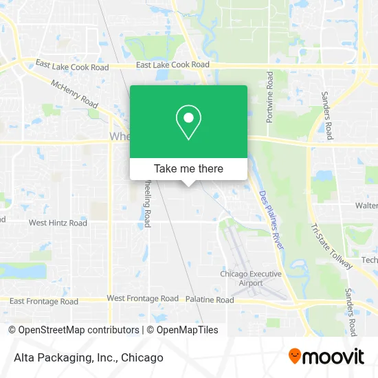 Alta Packaging, Inc. map