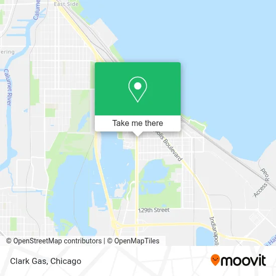 Clark Gas map