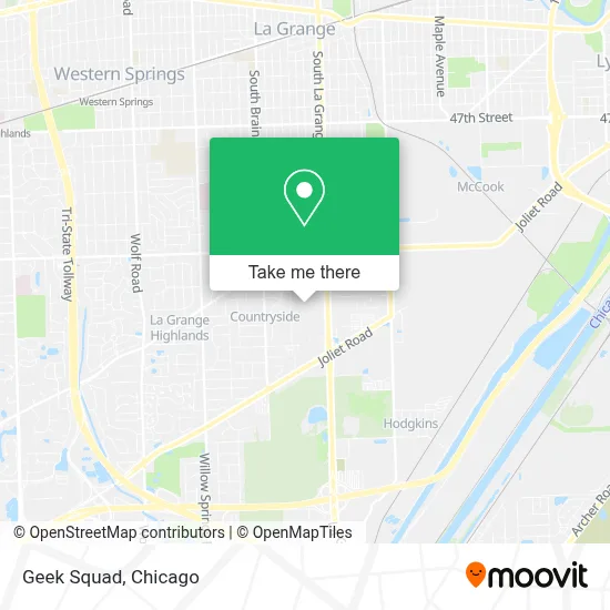 Geek Squad map