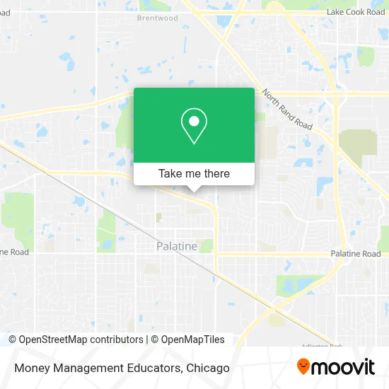 Money Management Educators map