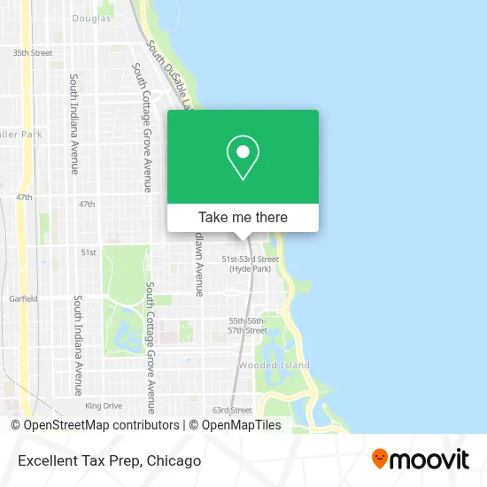 Excellent Tax Prep map